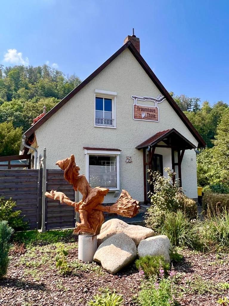 Traumhaus Thale Mit Sauna Und Kamin Экстерьер фото